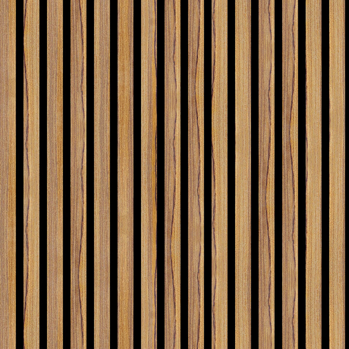 PANELUX™ Teak Acoustic Slat Wall Panel (9' Height)