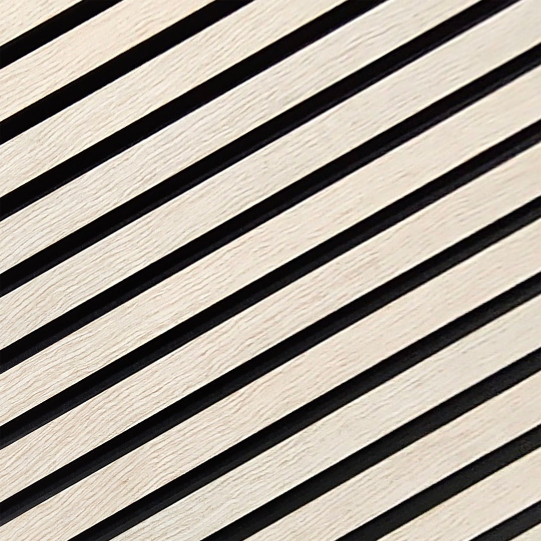 PANELUX™ White Oak Acoustic Slat Wall Panel (9' Height)