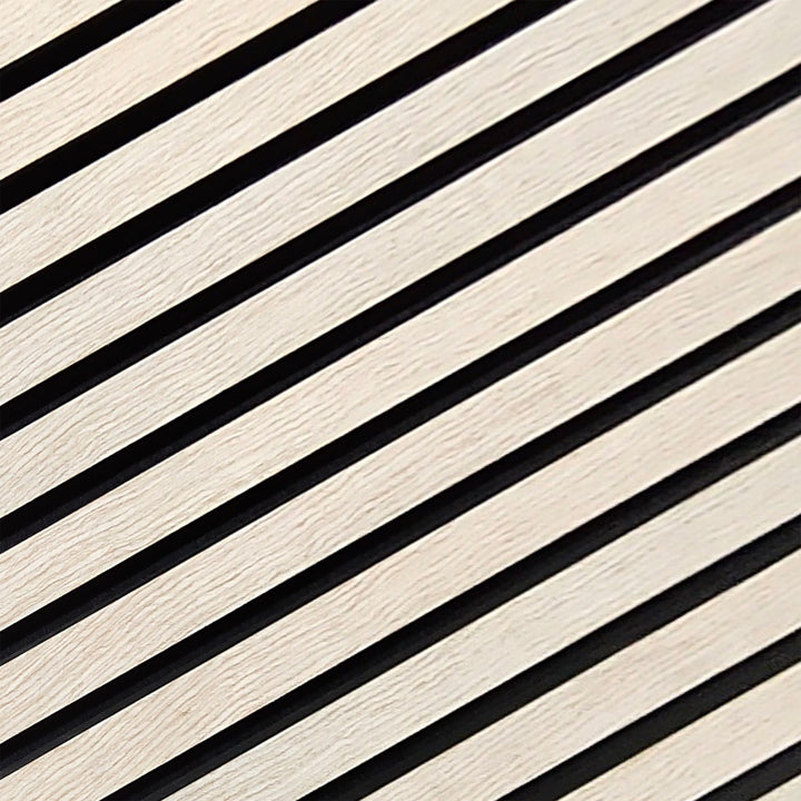 PANELUX™ White Oak Acoustic Slat Wall Panel (9' Height)