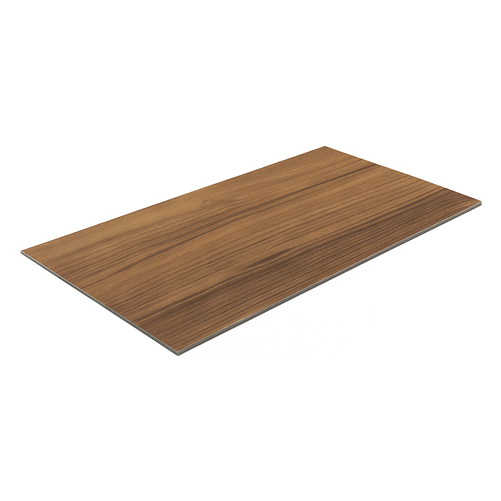 PANELUX™ wood (Black Walnut) 8 mm WPC 4x8 Wood Panel (2 Pack) - PICKUP ONLY