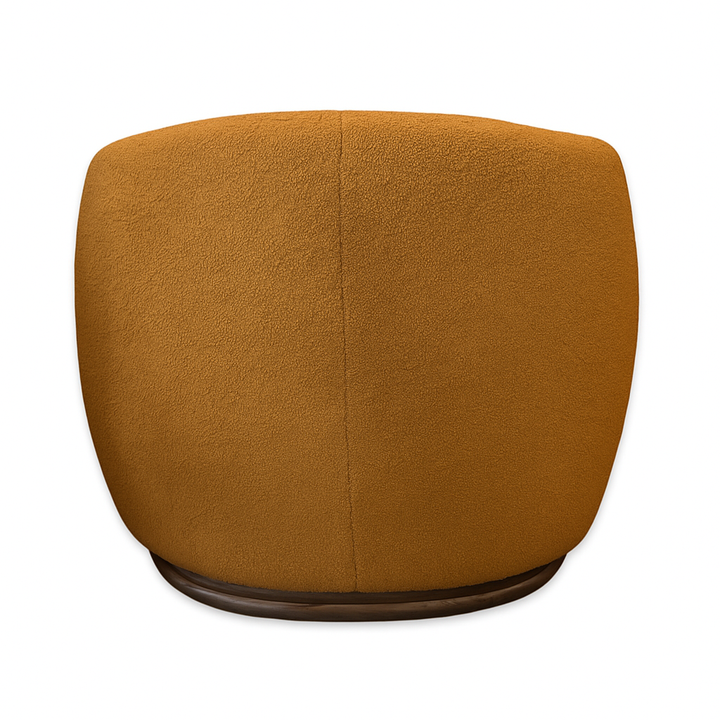 Curve 42" Accent Chair - Rust