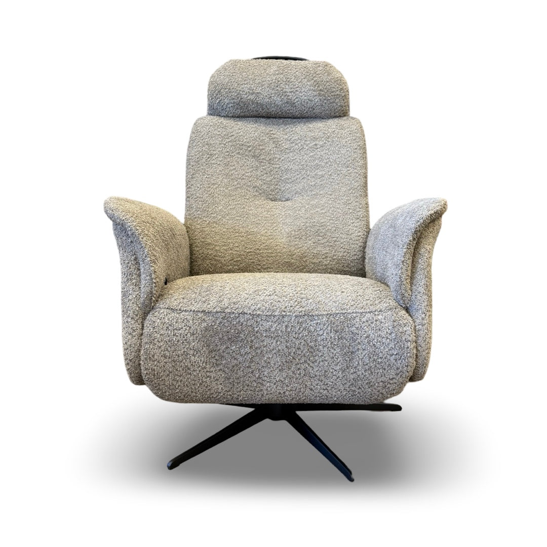 Hjort Knudsen 30" 8011 Recliner Chair - Teddy Light Brown