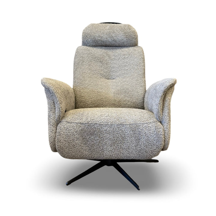 Hjort Knudsen 30" 8011 Recliner Chair - Teddy Light Brown