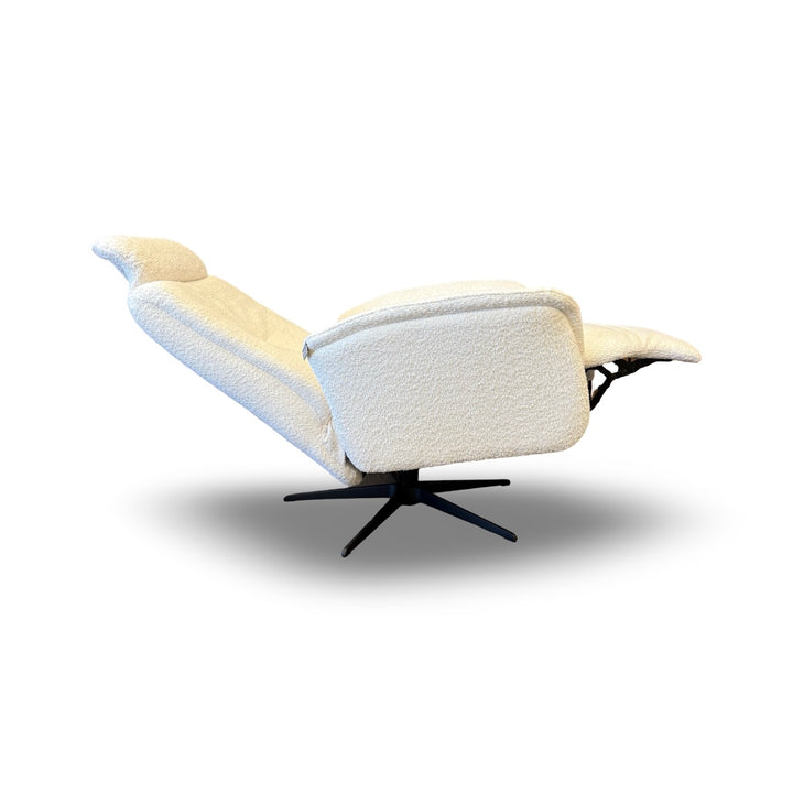 Hjort Knudsen 30" 8011 Recliner Chair - Teddy Cream