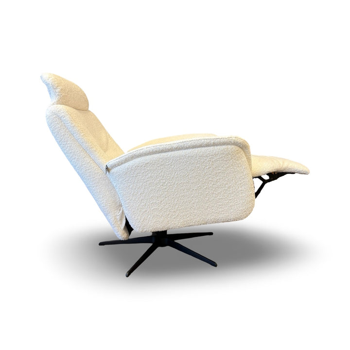 Hjort Knudsen 30" 8011 Recliner Chair - Teddy Cream