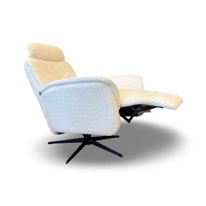 Hjort Knudsen 30" 8011 Recliner Chair - Teddy Cream