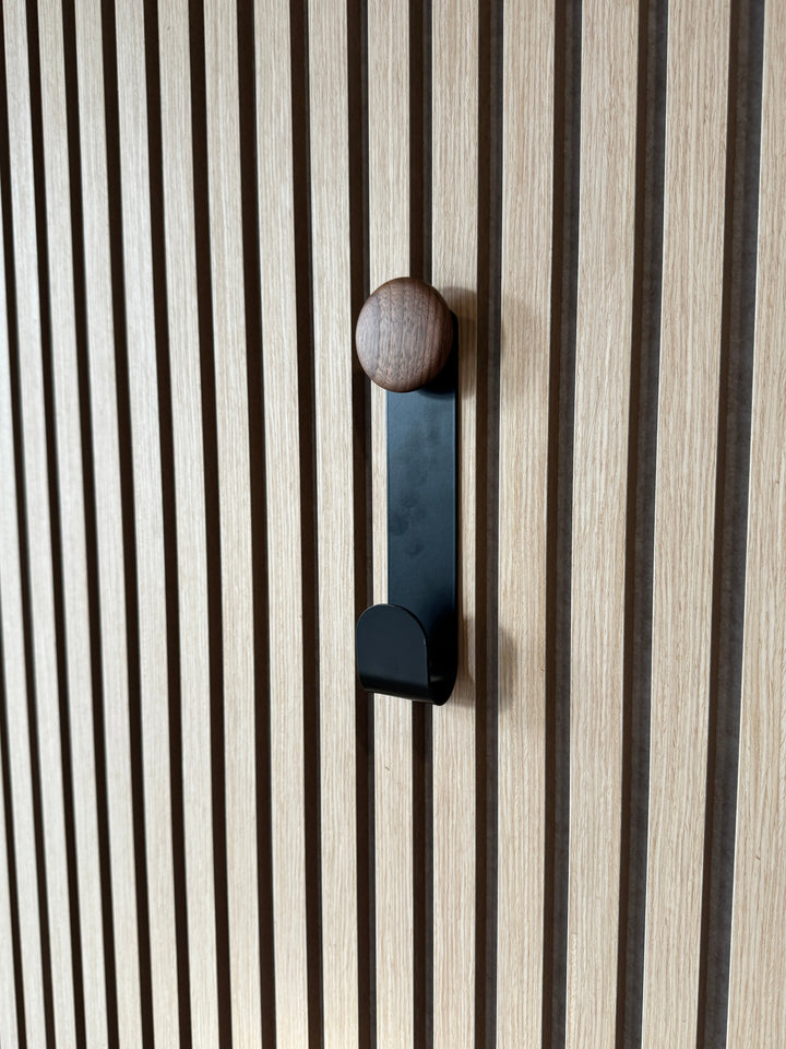 PANELUX™ J-Hook - Black Walnut