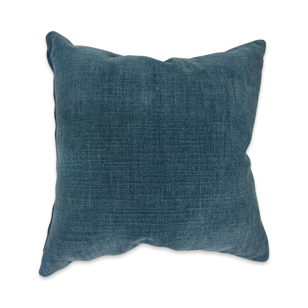 Fabric Pillows with 100% Feather Insert - Opulence Denim