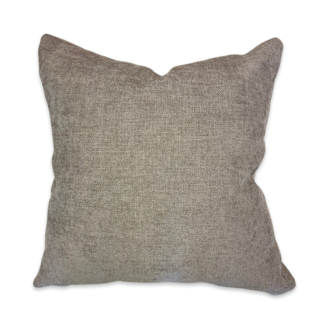 Fabric Pillows with 100% Feather Insert - Paris Grey Gum