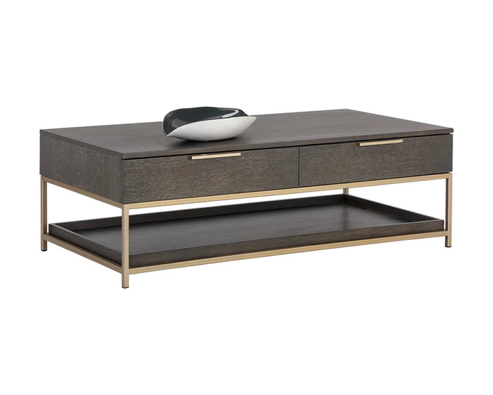 Rebel 55" Coffee Table - Charcoal Grey