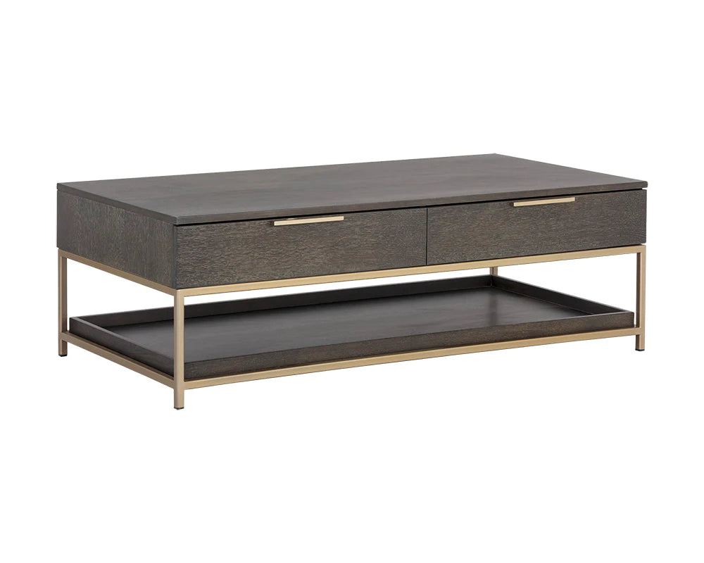 Rebel 55" Coffee Table - Charcoal Grey