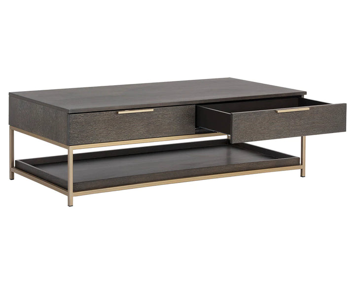 Rebel 55" Coffee Table - Charcoal Grey