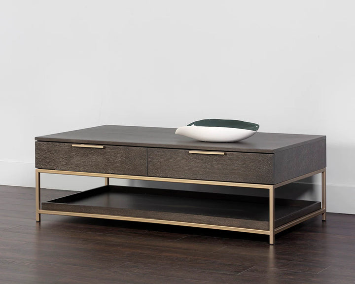 Rebel 55" Coffee Table - Charcoal Grey