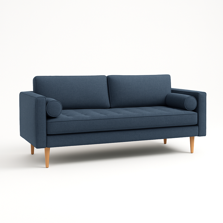 Retreat 82.75" Fabric Sofa - Denim