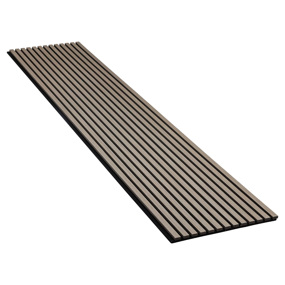 PANELUX™ Silver Oak Acoustic Slat Wall Panel (9' Height)