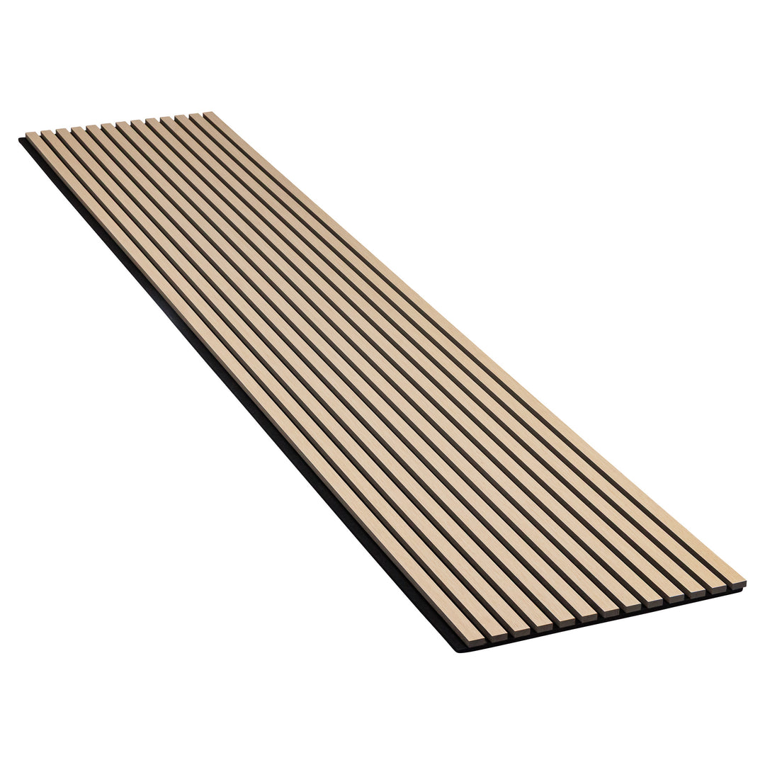 PANELUX™ White Oak Acoustic Slat Wall Panel (9' Height)