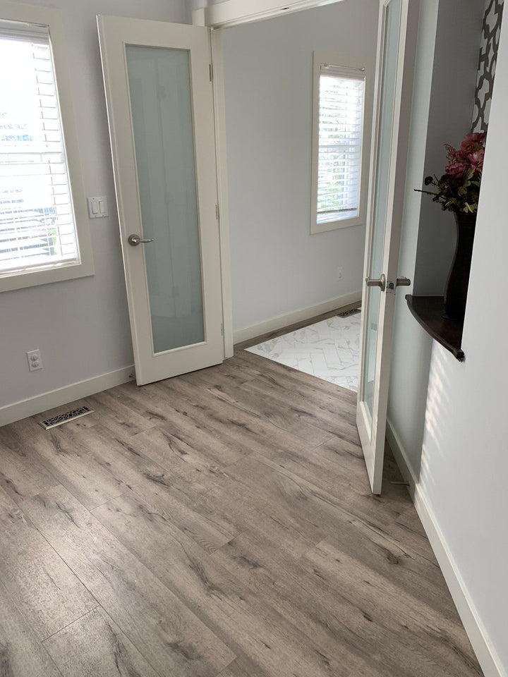 light wood Vinyl Plank Flooring with grey hue