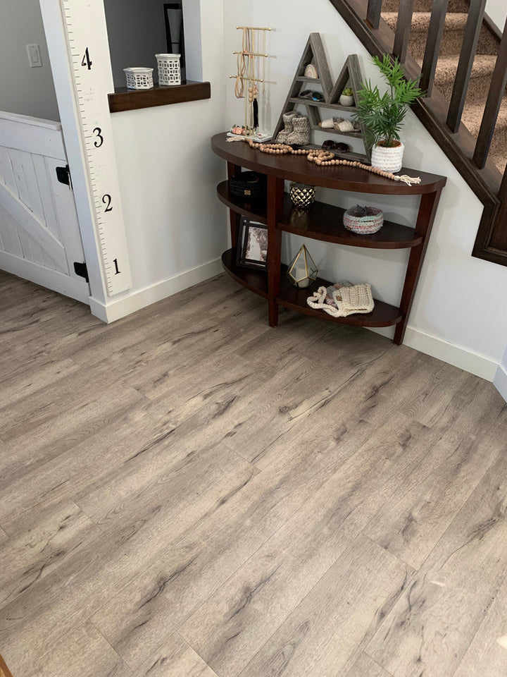 light wood Vinyl Plank Flooring with grey hue