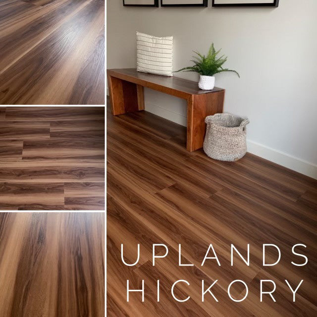 Hickory 5mm Click SPC Vinyl Plank Flooring