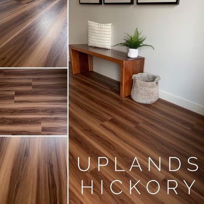 Hickory 5mm Click SPC Vinyl Plank Flooring