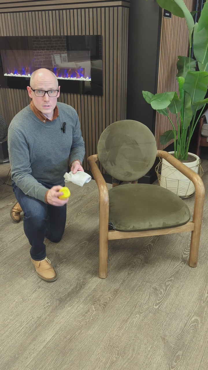 Gatsby 25.5" Accent Chair - Vintage Wheat