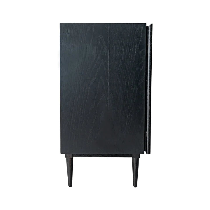 Cane 59.1" Sideboard - Matte Black