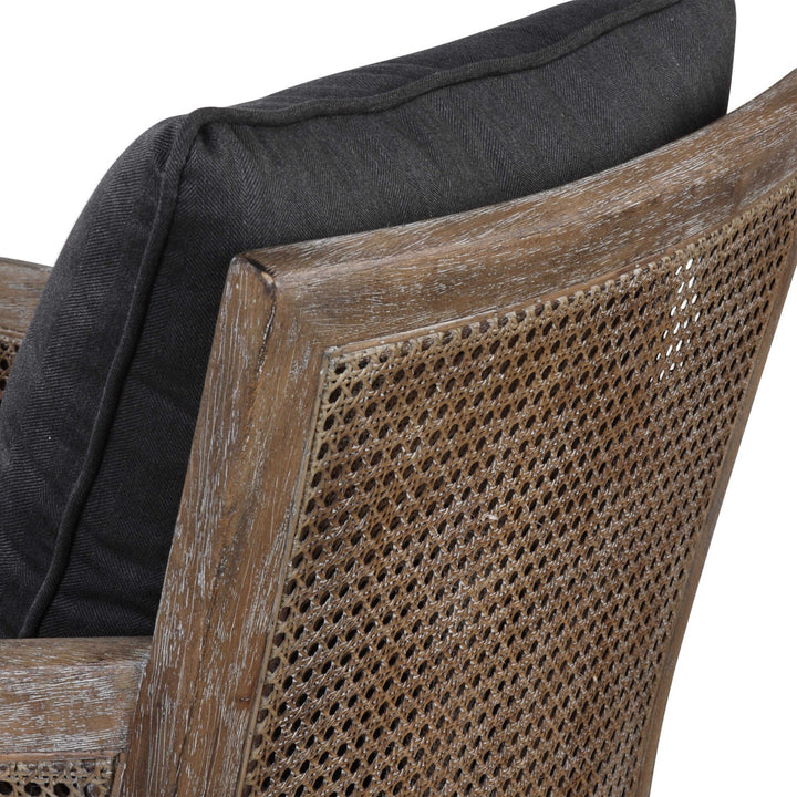 Contemporary Solid wood Accent Chair