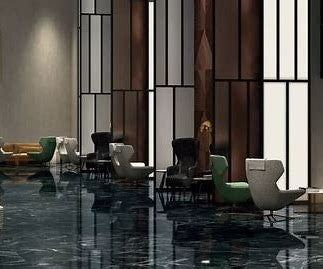 Black Marble Tile Flooring