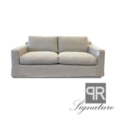 Parker&Romes signature Grey Tweed Slipcovered Sofa