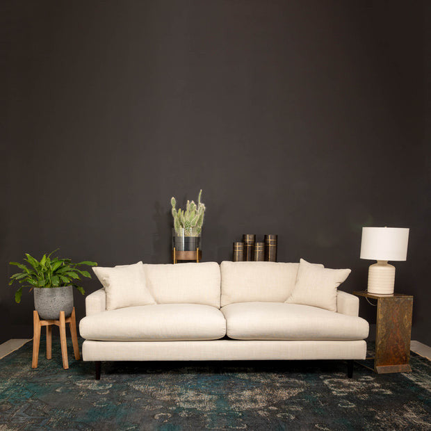 Cream Fabric Sofa