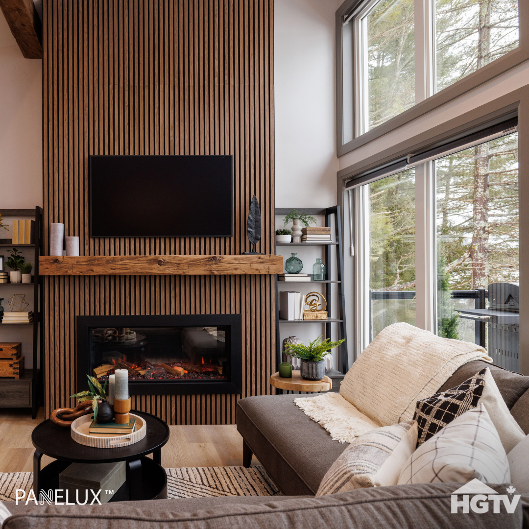 Discover PANELUX™: Our Eco-Friendly Wood Slat Panels