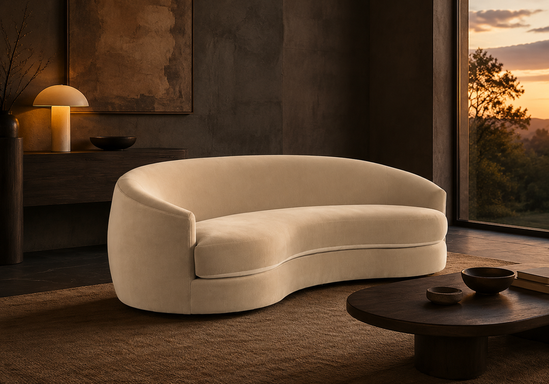 Curved Furniture Is Shaping Modern Living Rooms