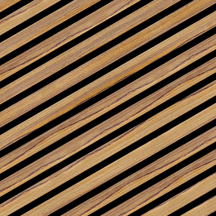 PANELUX™ Teak Acoustic Slat Wall Panel (9' Height)