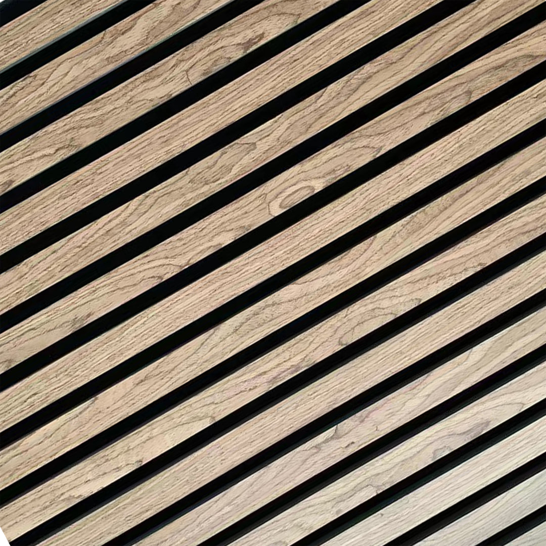 PANELUX™ Walnut Acoustic Slat Wall Panel (9' Height)