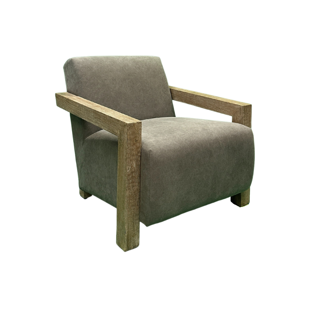 Aura 29.5" Chair - Greystone