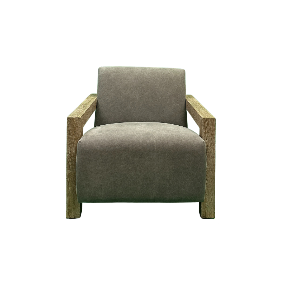 Aura 29.5" Chair - Greystone