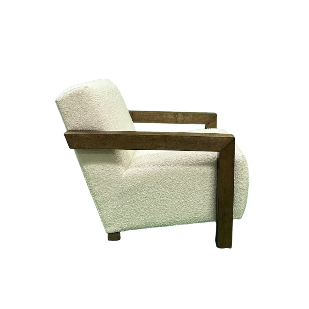 Aura 29.5" Chair - Rustic Frost