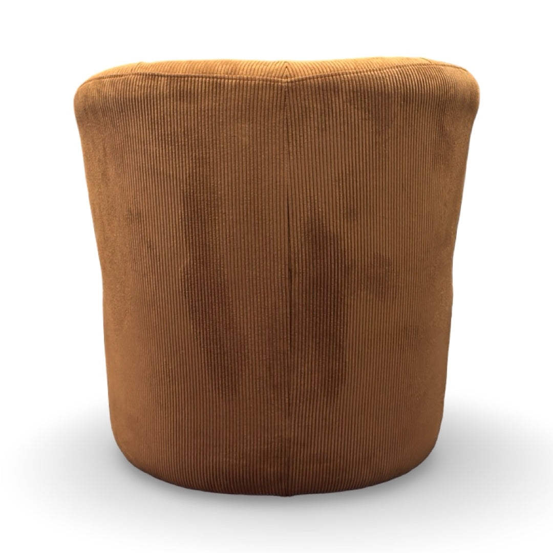 Hjort Knudsen 29" Bjorn 1360 Swivel Chair - Rebel Cognac