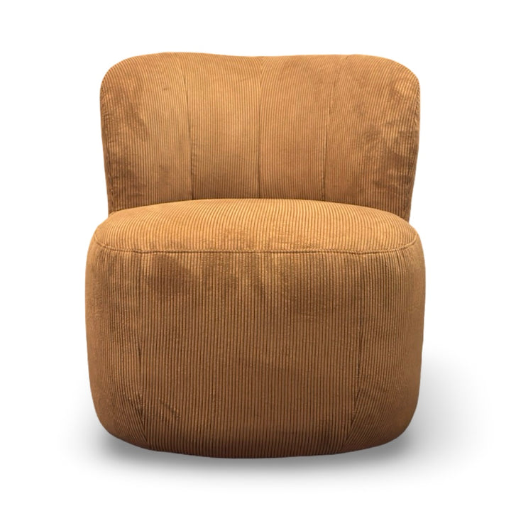 Hjort Knudsen 29" Bjorn 1360 Swivel Chair - Rebel Cognac
