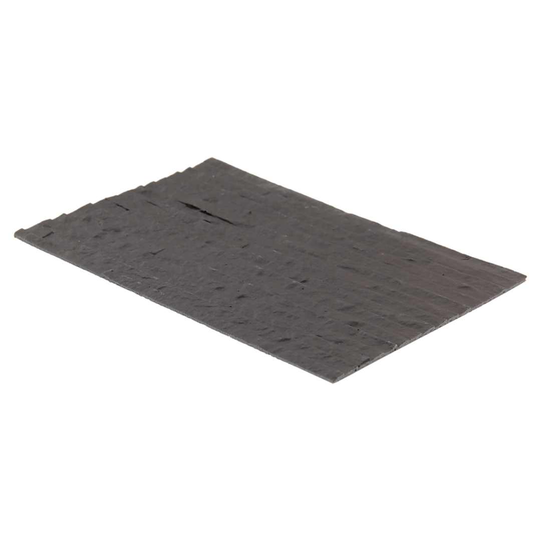 PANELUX™ stone - Ridgeline Dark Grey Flexible Stone (2' x 4') Wall Panel (4 pack)