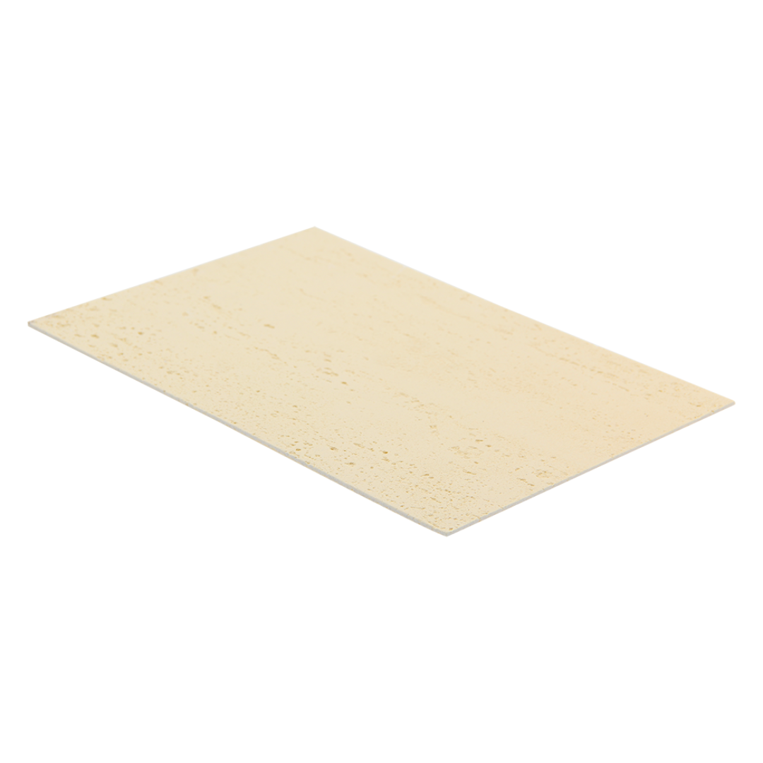 PANELUX™ stone - Travertine Beige Flexible Stone (2' x 4') Wall Panel (4 pack)