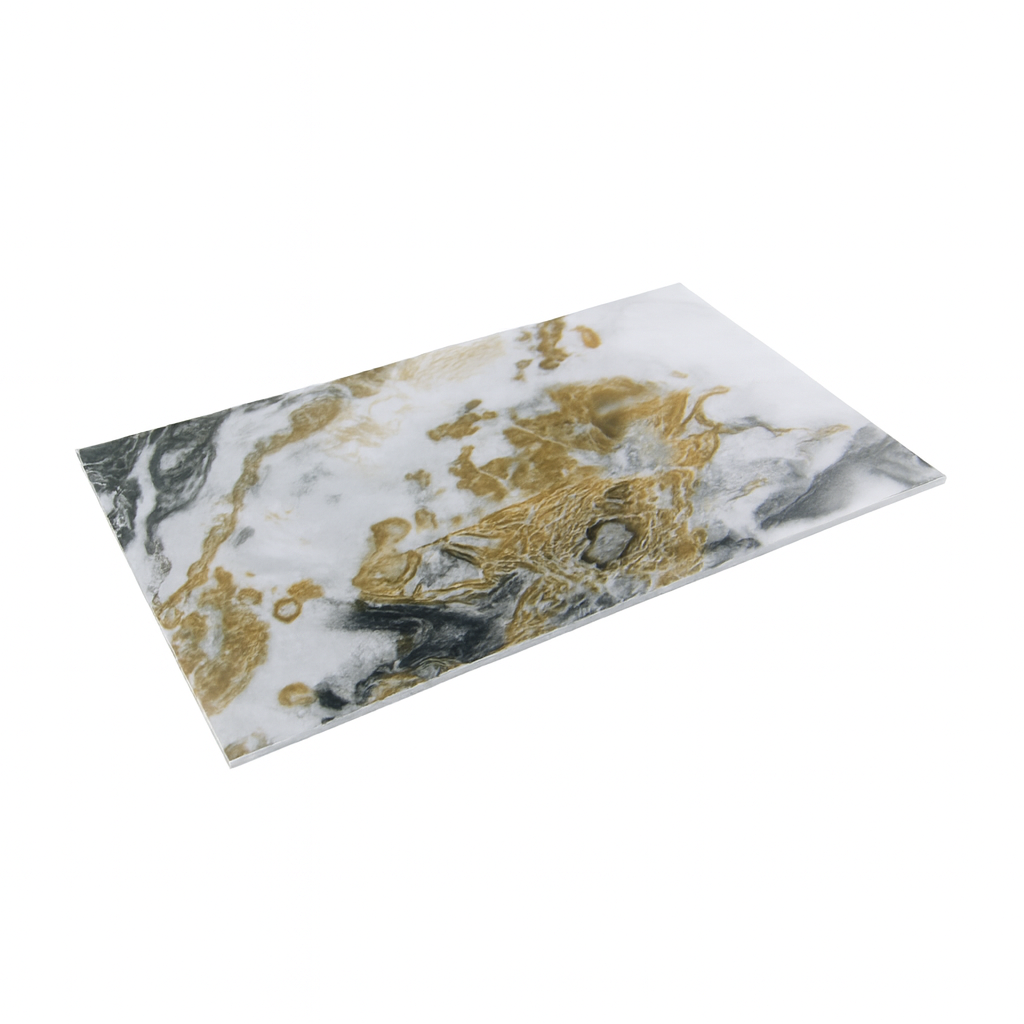 PANELUX™ marble Calacatta Gold (4'x8') UV Marble Panel (2 pack) - PICKUP ONLY