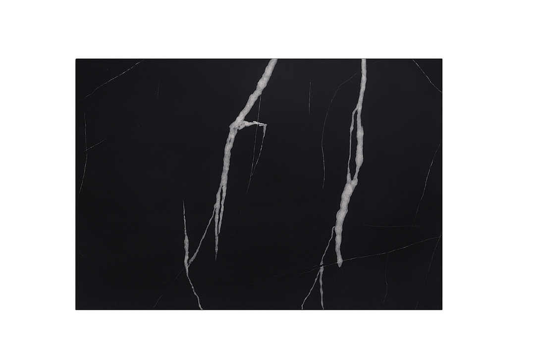 PANELUX™ marble Nero Marquina (4'x8') UV Marble Panel (2 pack) - PICKUP ONLY