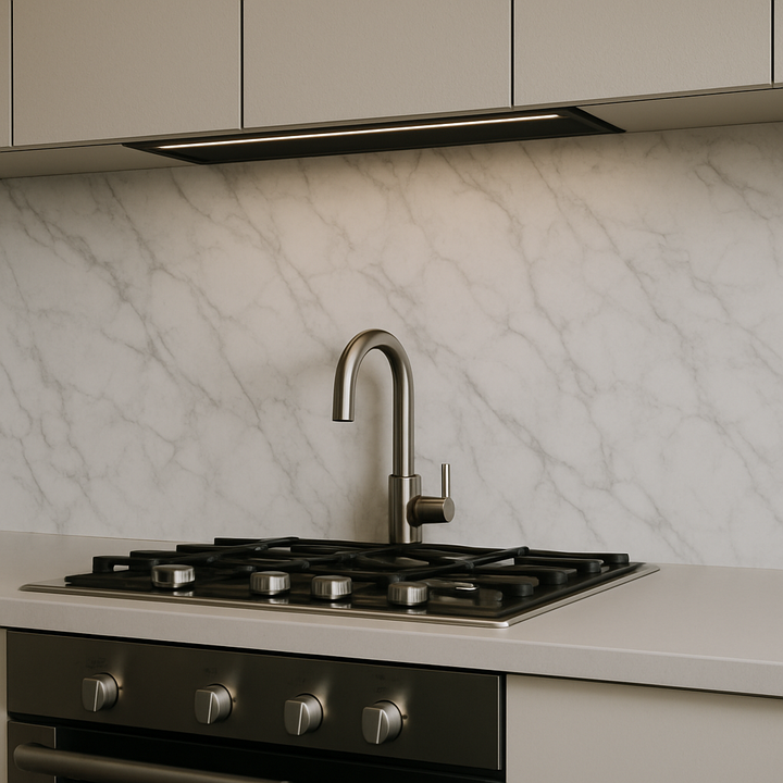 PANELUX™ marble Carrara White (4'x8') UV Marble Panel (2 pack) - PICKUP ONLY