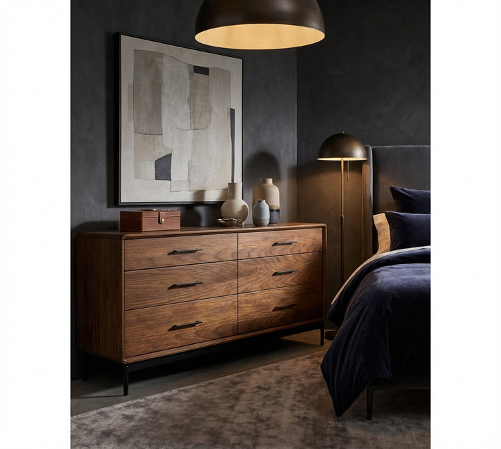 LINQ Bedroom 9186 6-Drawer Dresser