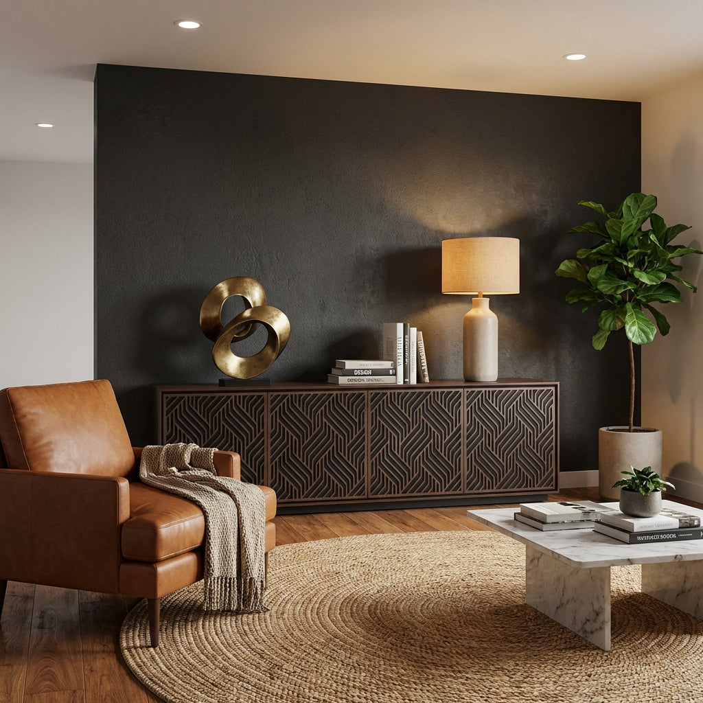 Elements 8703-WE Media + Storage Cabinet