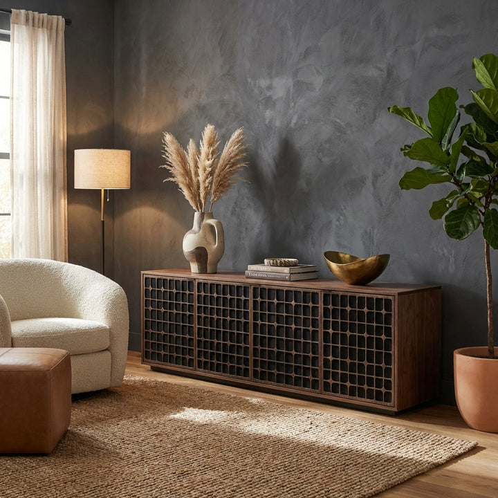 Elements 8703-CS Media + Storage Cabinet