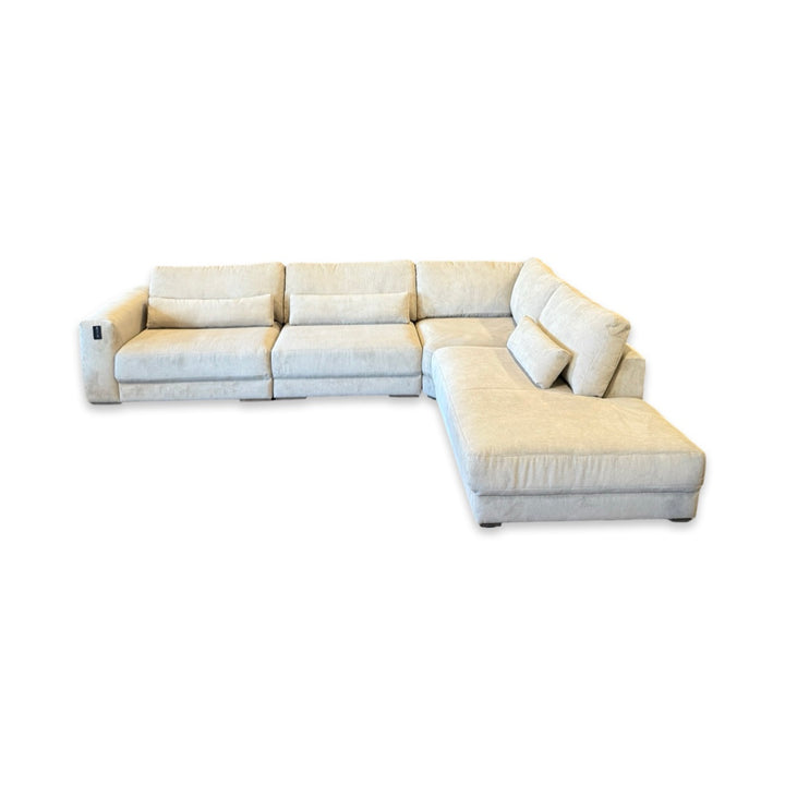 Hjort Knudsen 132" 2289 Sectional Sofa - Rebel Shitake