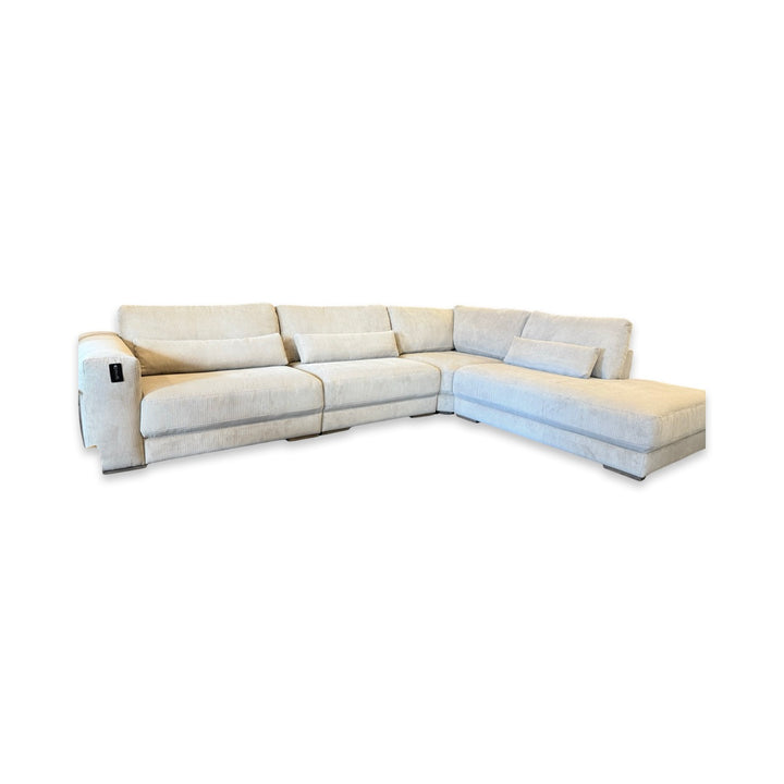 Hjort Knudsen 132" 2289 Sectional Sofa - Rebel Shitake