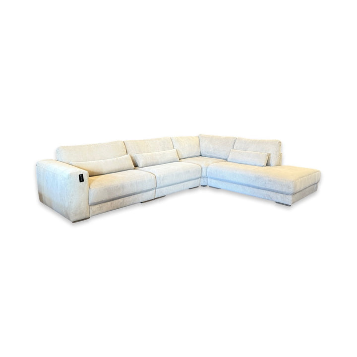 Hjort Knudsen 132" 2289 Sectional Sofa - Rebel Shitake